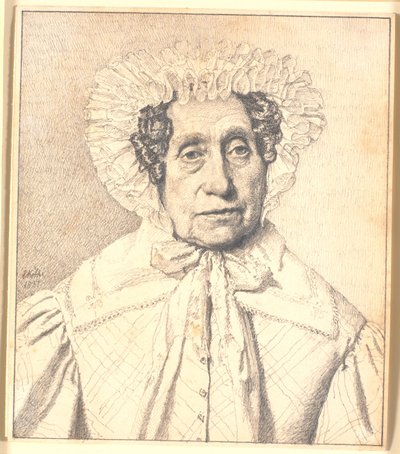 Porträt von Maren Krohn, geb. Rasmussen von Christen Købke