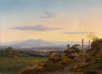 Blick ins Werdenfelser Land von Christian Ernst Bernhard Morgenstern