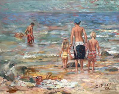 Strandszene, 2006 von Christian Furr