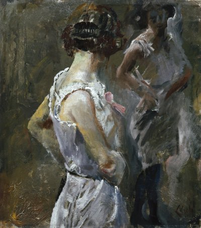 Die Toilette von Christian Krohg