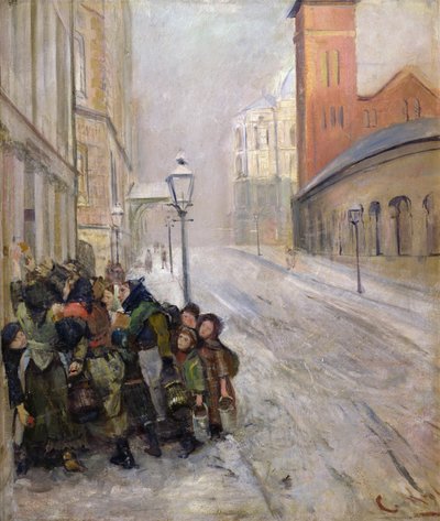 Der Kampf ums Überleben von Christian Krohg