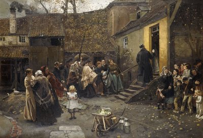 Eine Verhaftung, 1881 von Christian Ludwig Bokelman