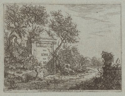 Landschaften und Köpfe von Christian Ludwig von Hagedorn