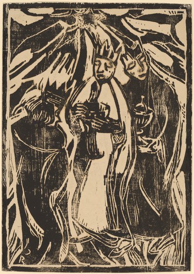 Die Heiligen Drei Könige von Christian Rohlfs