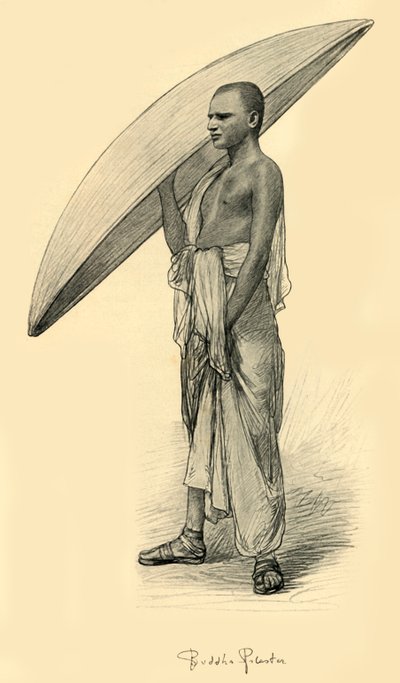 Buddhist, Ceylon, 1898 von Christian Wilhelm Allers