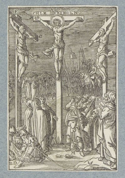 Christus am Kreuz von Christoffel van Sichem (II)