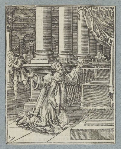 Davids Reue und Strafe von Christoffel van Sichem (II)