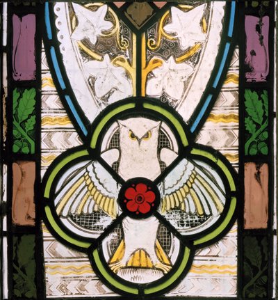 Eule und Blume von Christopher Dresser