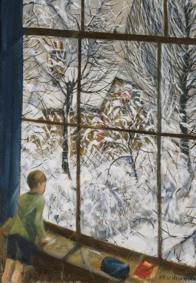 Schnee betrachten von Christopher Richard Wynne Nevinson