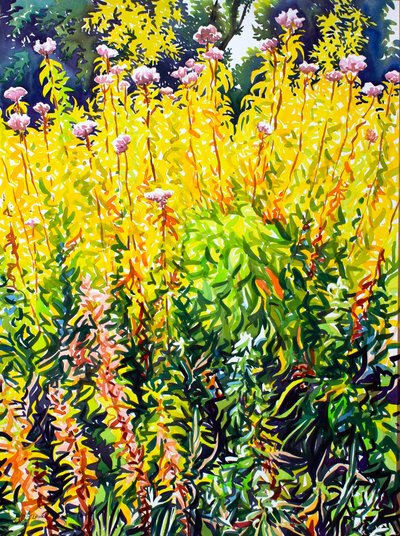 Flussufer Spätsommer von Christopher Ryland