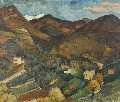 Landschaft, Vence von Christopher Wood