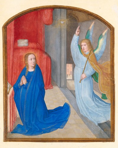 Die Verkündigung, ca. 1510 von Circle of Gerard David