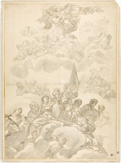 Verherrlichung des Heiligen von Ciro Ferri