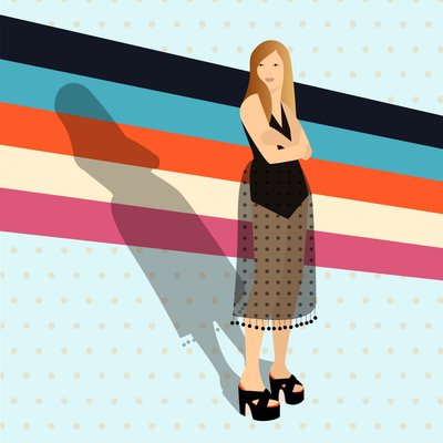 Mode-Streifen von Claire Huntley