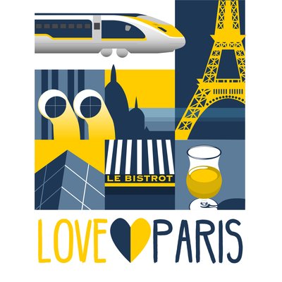 Liebe Paris von Claire Huntley