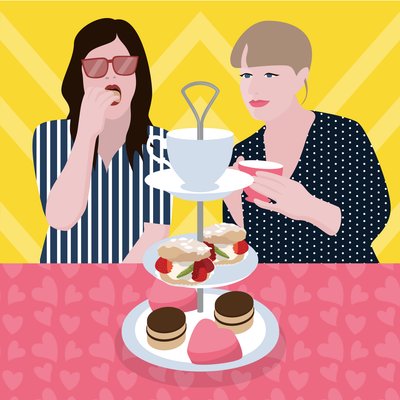 Teeparty von Claire Huntley
