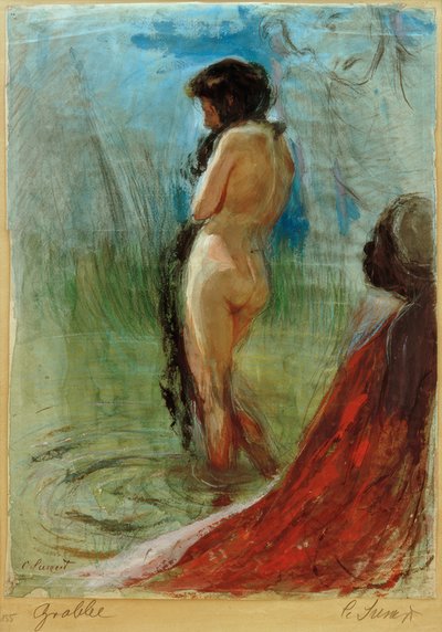 Donna Anna am Wasser von Clara Siewert