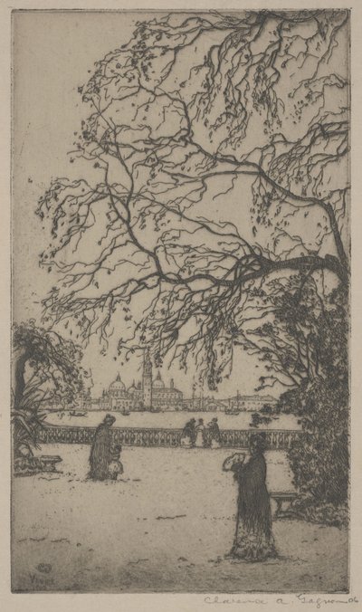Jardini Public, Venedig von Clarence A. Gagnon