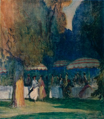 In den Kensington Gardens, 1914 von Claude Allin Shepperson