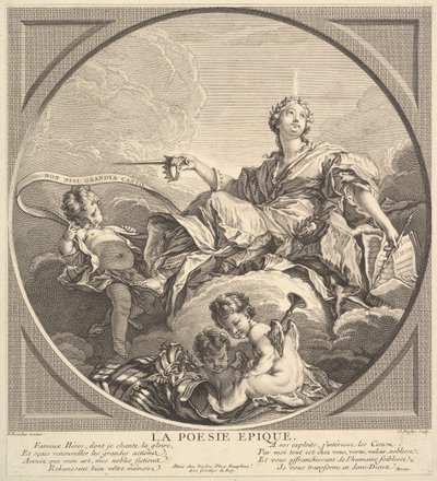 Epische Poesie von Claude Augustin Duflos