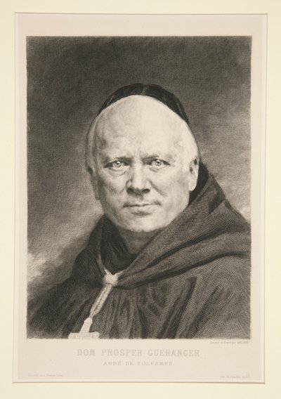 Dom Prosper Gueranger von Claude Ferdinand Gaillard