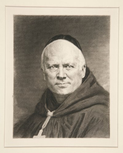 Dom Prosper Gueranger, Abt von Soleames von Claude Ferdinand Gaillard