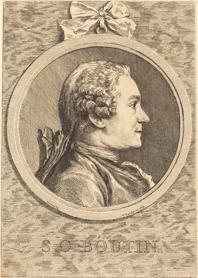 S.C. Boutin von Claude Henri Watelet after Charles Nicolas Cochin II