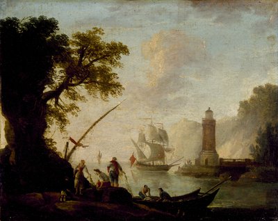 Mittelmeer-Küstenansicht von Claude Joseph Vernet