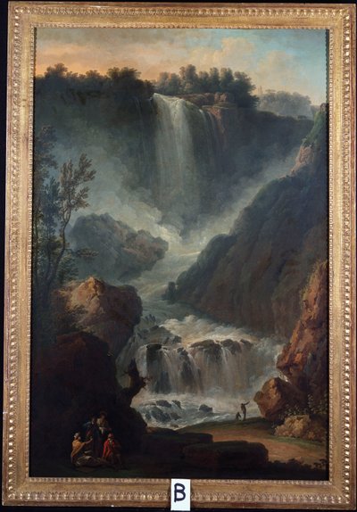 Die Wasserfälle von Terni von Claude Joseph Vernet