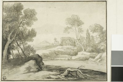 Flusslandschaft von Claude Lorrain