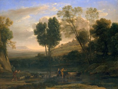 Sonnenaufgang, ca. 1646-47 von Claude Lorrain