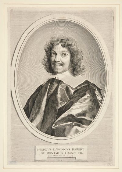 Henri Louis Habert de Montmor von Claude Mellan