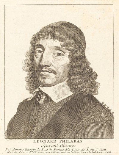 Leonardos Philaras von Claude Mellan