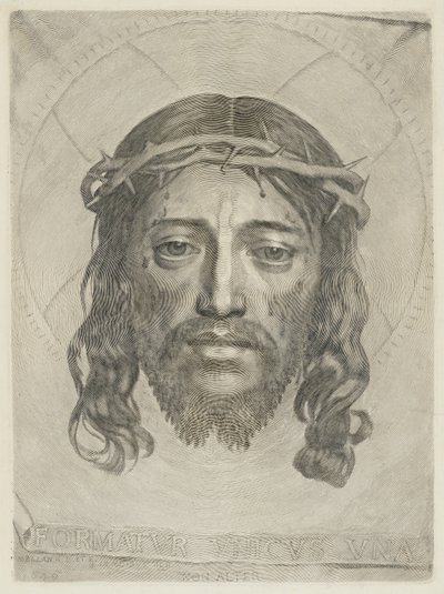 Das Schweißtuch von Claude Mellan