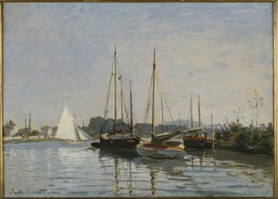 Freizeitboote, Argenteuil von Claude Monet