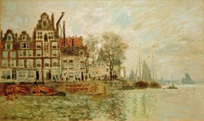 Blick auf Amsterdam von Claude Monet