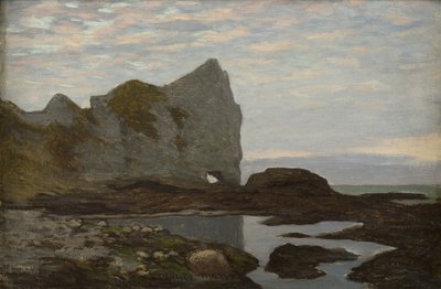 Étretat, ca. 1864 von Claude Monet