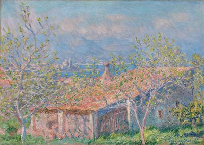 Gärtnerhaus in Antibes von Claude Monet