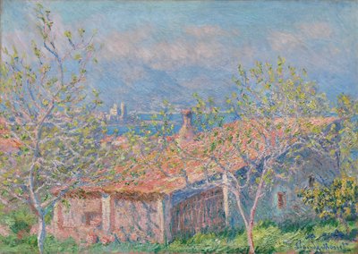 Gärtnerhaus in Antibes, 1888 von Claude Monet