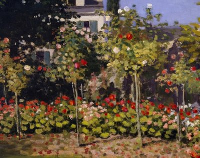 Blühender Garten von Claude Monet