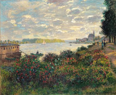 Die Seine bei Argenteuil von Claude Monet