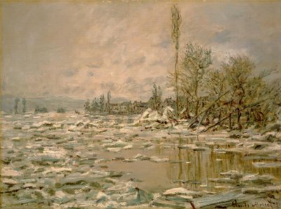 Der Zusammenbruch, graues Wetter von Claude Monet