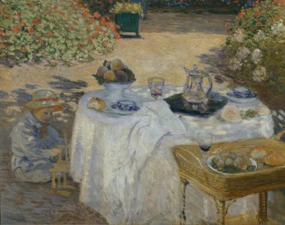 Das Frühstück von Claude Monet