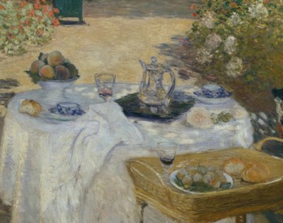 Das Frühstück von Claude Monet