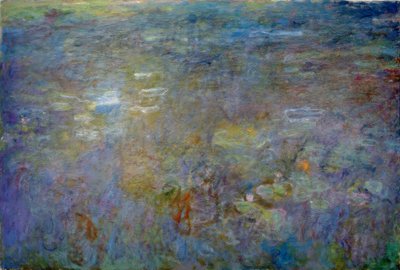 Das Seerosenbecken von Claude Monet