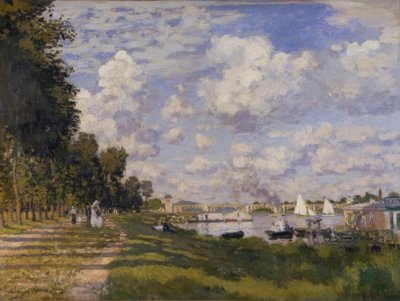 Das Becken von Argenteuil von Claude Monet