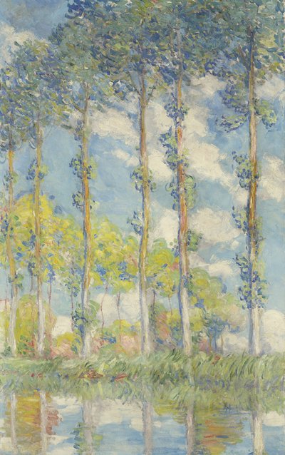 Die Pappeln, 1891 von Claude Monet