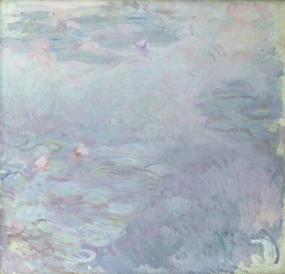 Helle Seerosen von Claude Monet