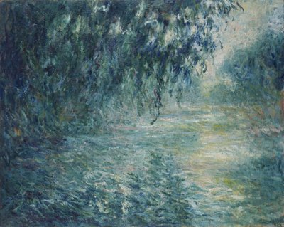 Morgen an der Seine von Claude Monet