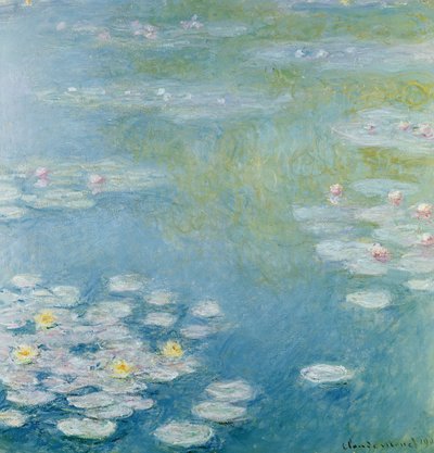 Seerosen in Giverny von Claude Monet